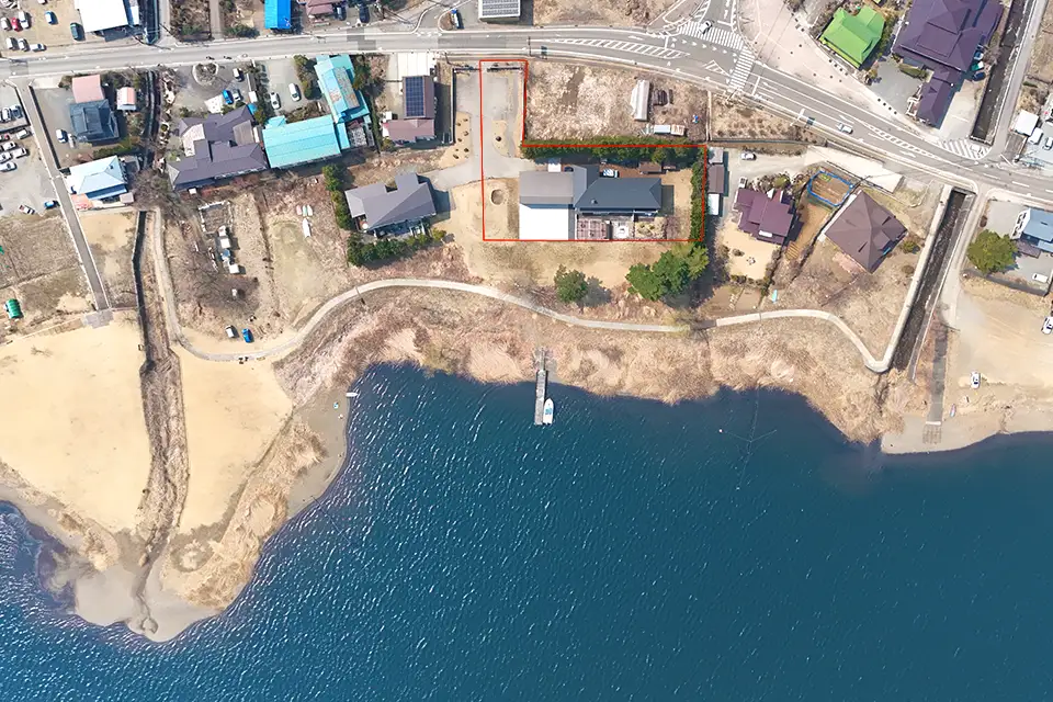 Kawaguchiko 01の上空からの写真