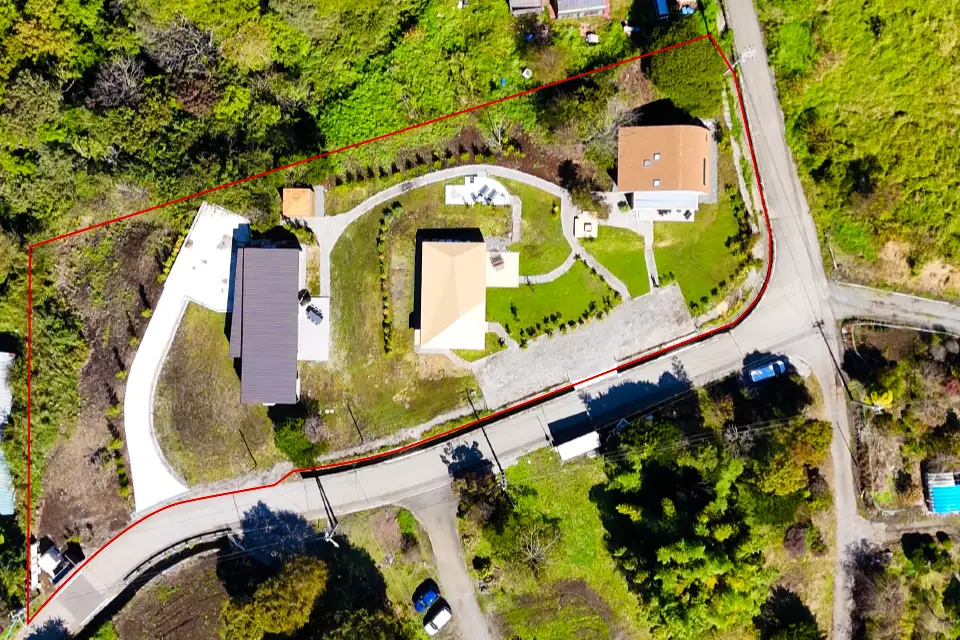 Kawaguchiko 02の真上からの写真