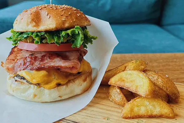 Rive Montagneのハンバーガーの写真